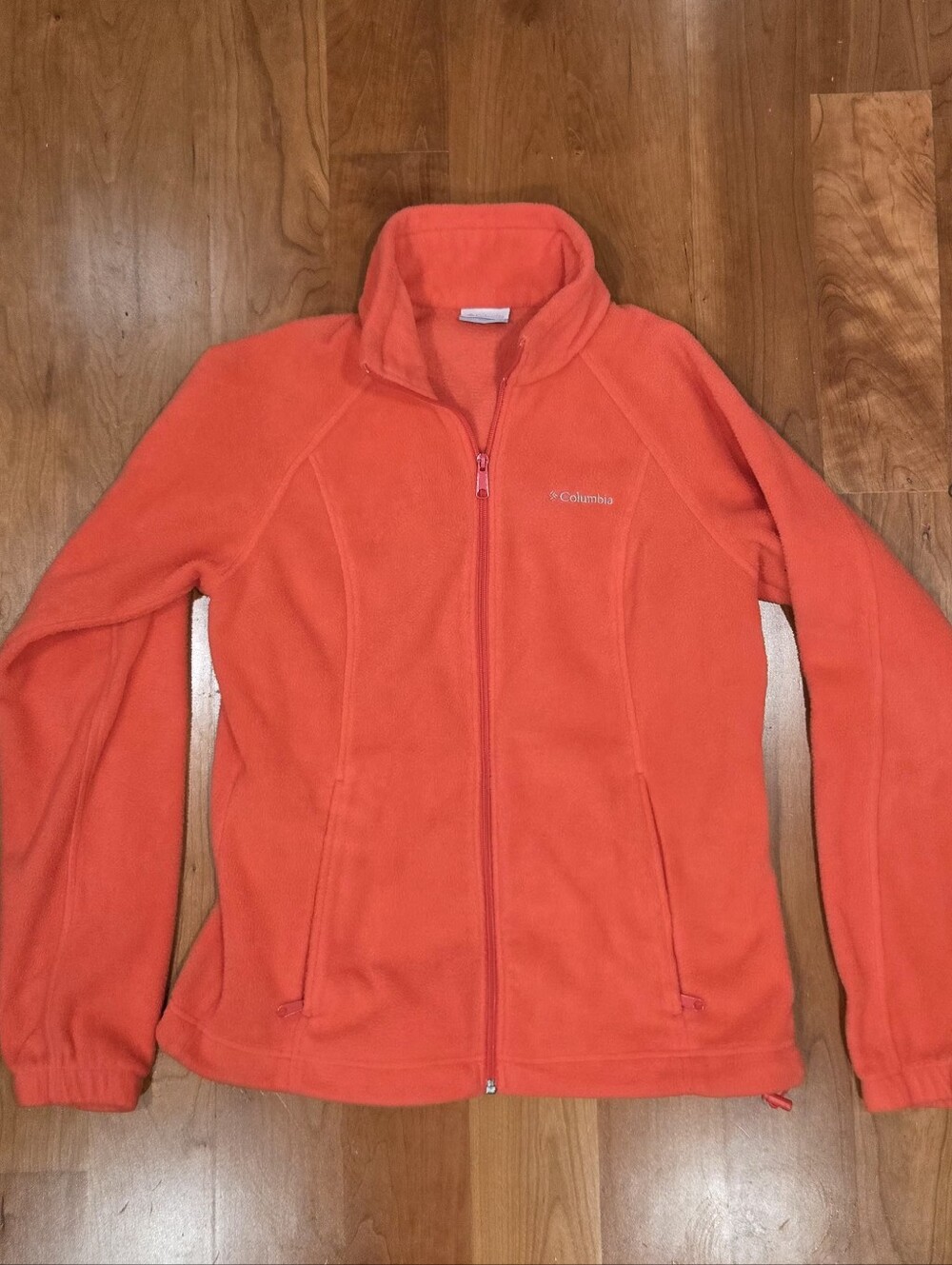 Columbia Benton Springs Full-Zip Fleece Jacket Pink/Coral Women’s Size M